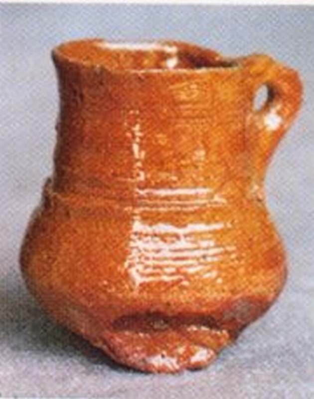 kommetje, gevonden op de Begijnenkamp bij de opgravingen in 1994