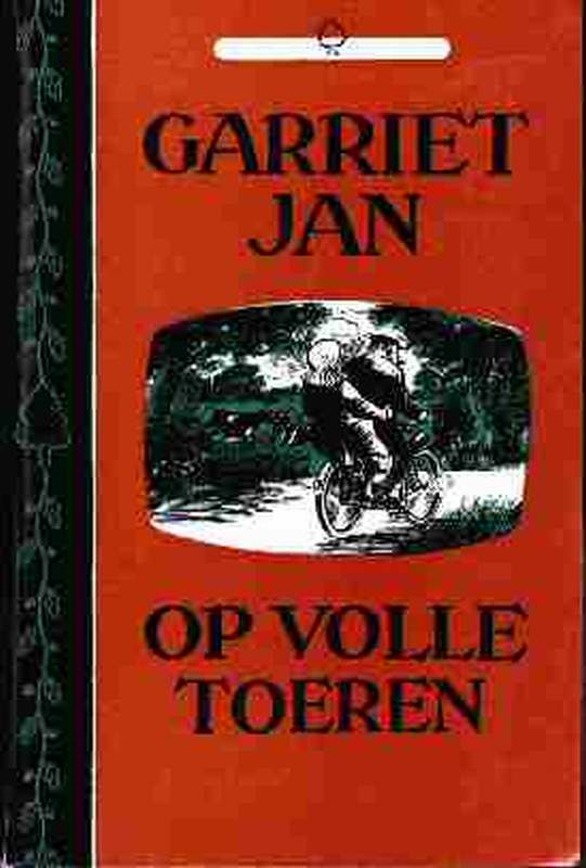 Omslag van het boek Garriet Jan op volle toeren, 5e deel van de reeks, uit 1963